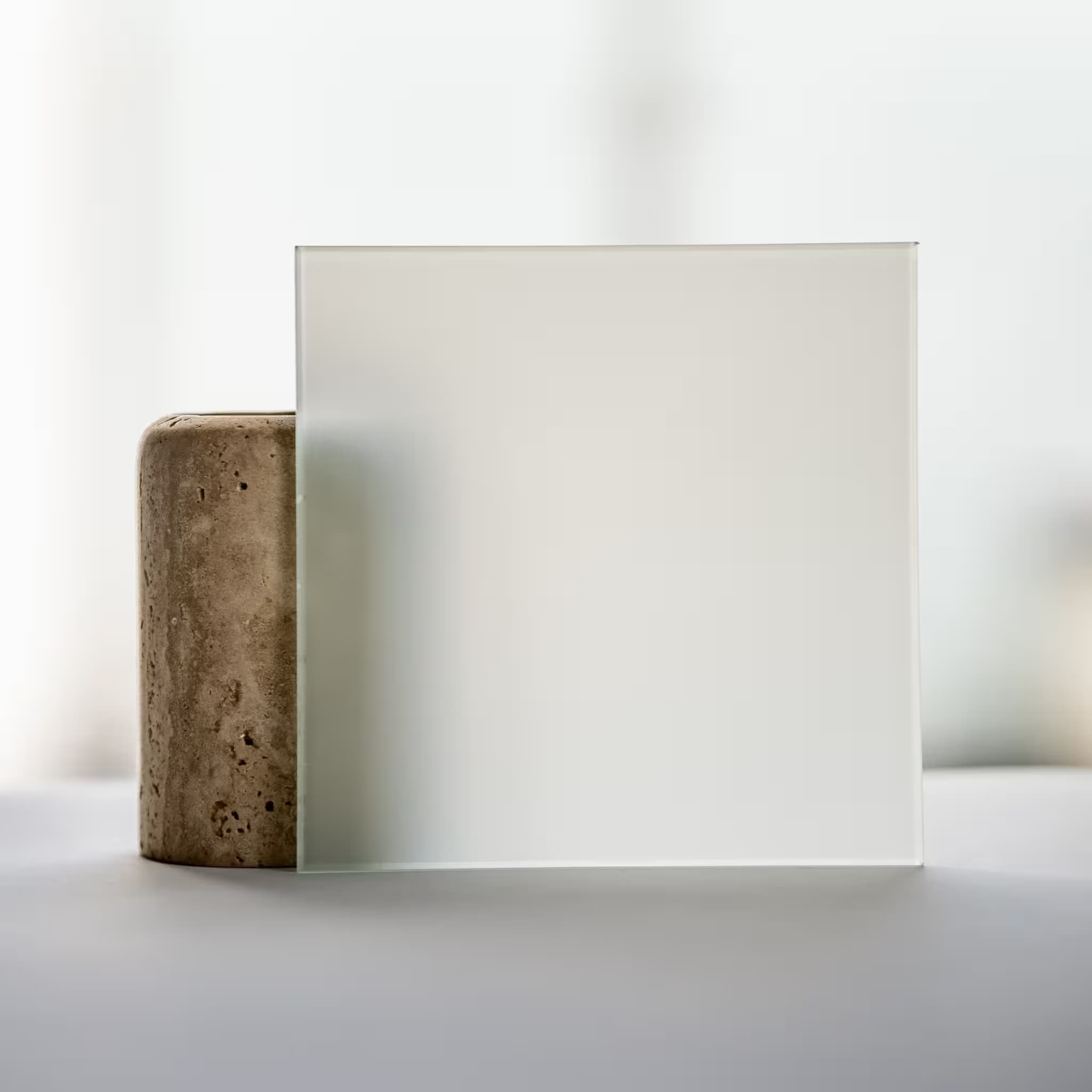 Verre dépoli